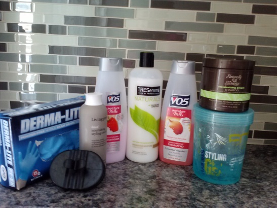 My hair staples…. 8 products total. 